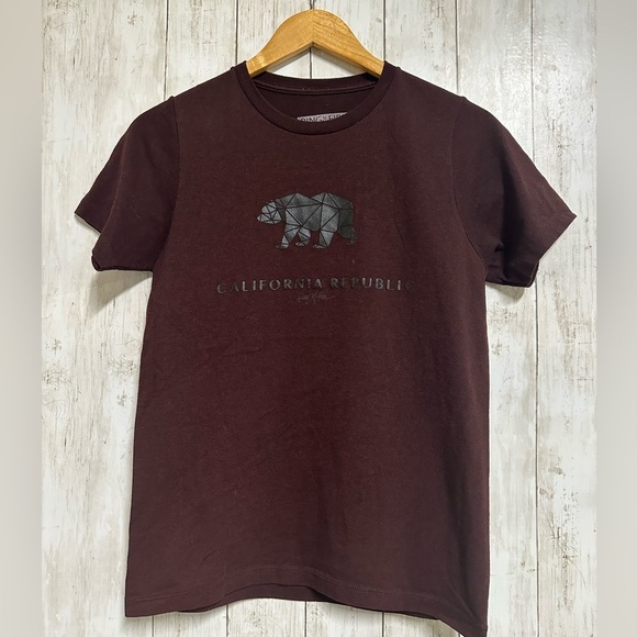 Ring of Fire Burgundy T-Shirt Size M - Picture 1 of 4